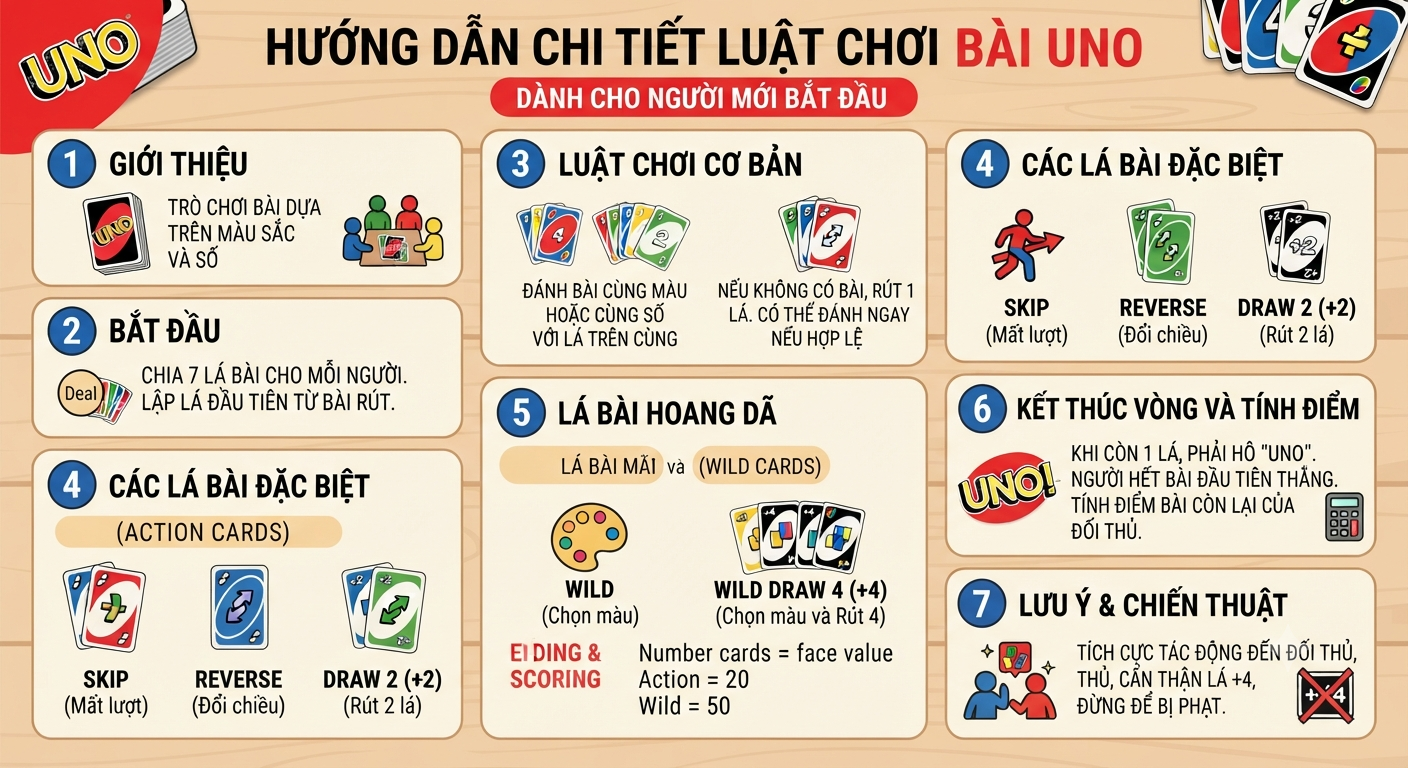 luật chơi bài uno